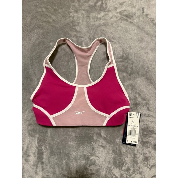 Reebok Other - Reebok TS Lux Racer BR Sports Bra Womens S Pink Training Racerback HI4018